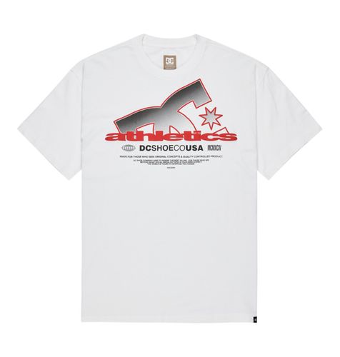 Slathletic - T-shirt à manches courtes Blanc - DC Shoes - Modalova
