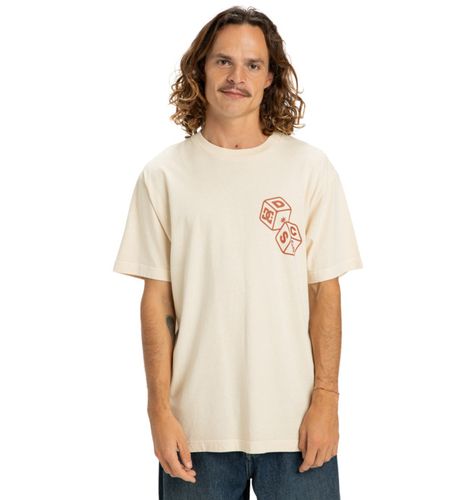 High Rollin - T-shirt à manches courtes Beige - DC Shoes - Modalova