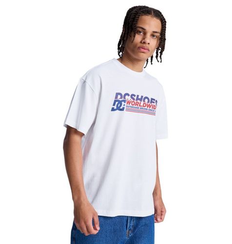 Queltra Lhss - T-Shirt à manches courtes Blanc - DC Shoes - Modalova