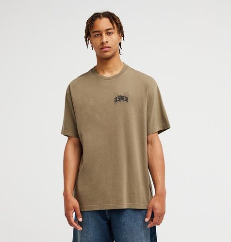 Wide Open - T-Shirt manches courtes Marron - DC Shoes - Modalova