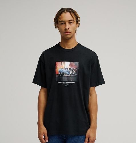 Painted Van - T-Shirt manches courtes Noir - DC Shoes - Modalova