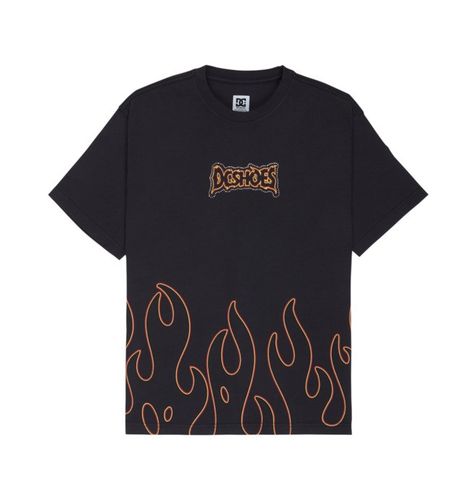 Burning Diamonds - T-Shirt manches courtes Noir - DC Shoes - Modalova