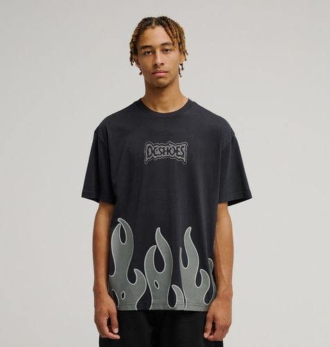 Burning Diamonds - T-Shirt manches courtes Noir - DC Shoes - Modalova