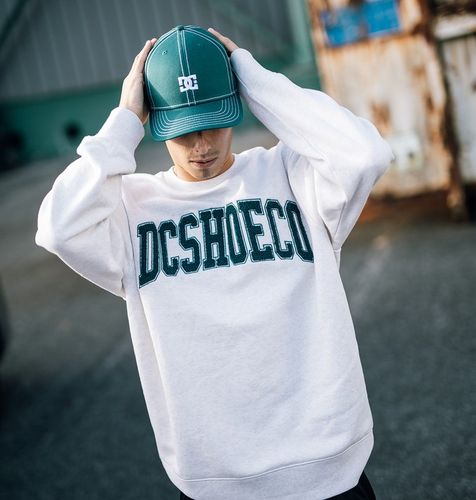 DC Shoes Varsity - Sweat Gris Homme - DC Shoes - Modalova