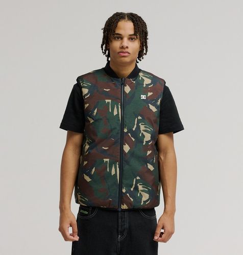 Dualform 10K - Gilet doudoune réversible Noir - DC Shoes - Modalova