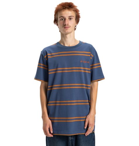Maximize Stripe - T-shirt manches courtes avec poche Bleu - DC Shoes - Modalova