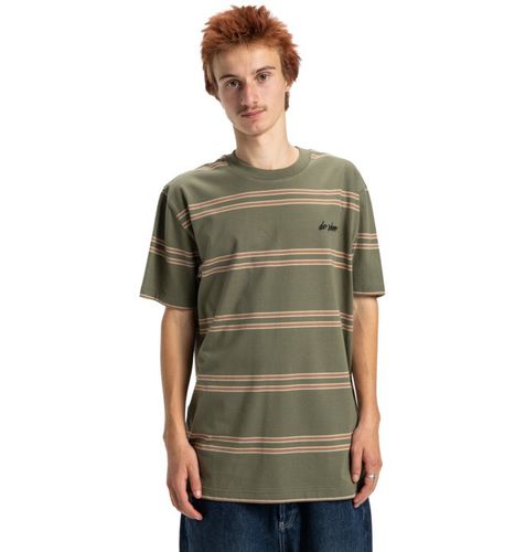 Maximize Stripe - T-shirt manches courtes avec poche Vert - DC Shoes - Modalova