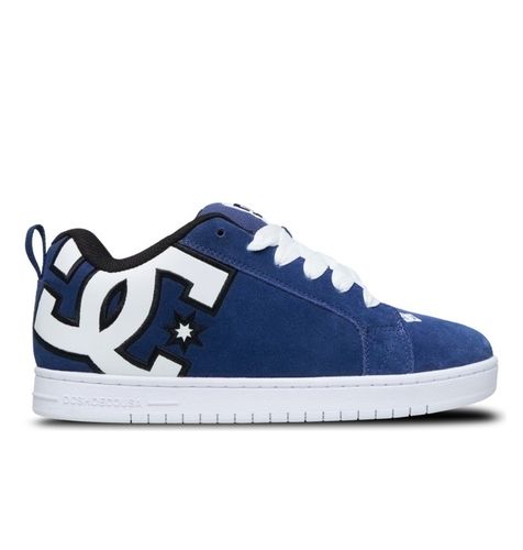 Court Graffik - Chaussures en cuir Bleu Unisexe - DC Shoes - Modalova