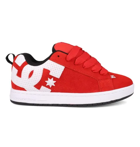 Court Graffik - Chaussures en cuir Rouge Unisexe - DC Shoes - Modalova