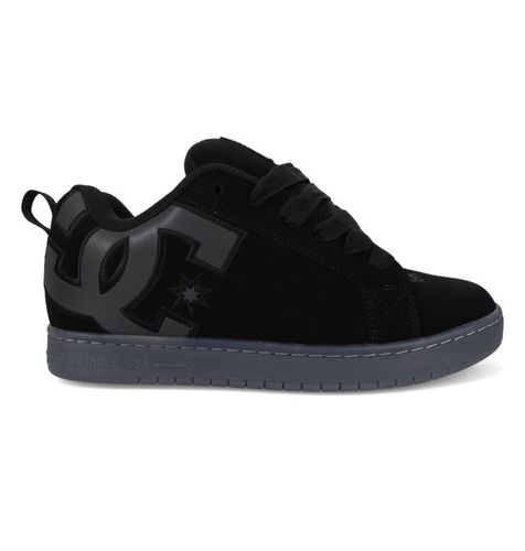 Court Graffik - Chaussures en cuir Noir Unisexe - DC Shoes - Modalova
