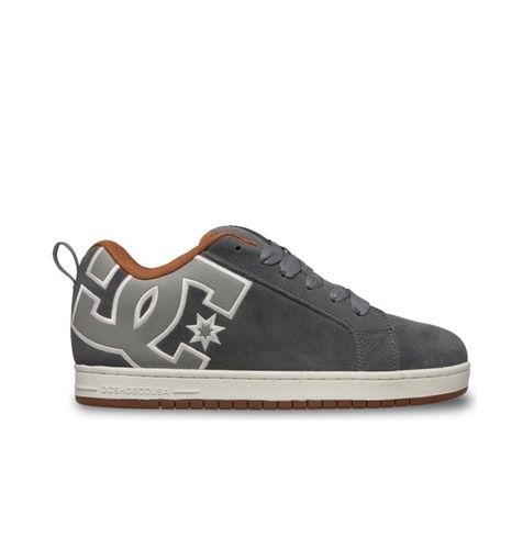 Court Graffik - Chaussures en cuir Gris Unisexe - DC Shoes - Modalova
