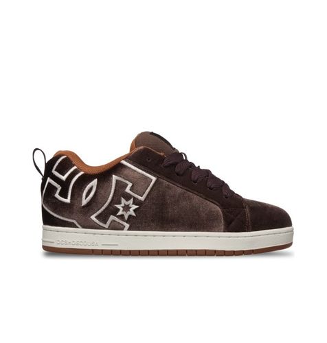 Court Graffik - Chaussures en cuir Marron Unisexe - DC Shoes - Modalova
