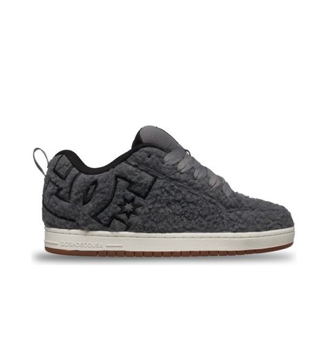 Court Graffik - Chaussures en cuir Gris Unisexe - DC Shoes - Modalova