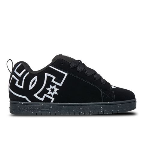 Court Graffik - Chaussures en cuir Noir Unisexe - DC Shoes - Modalova