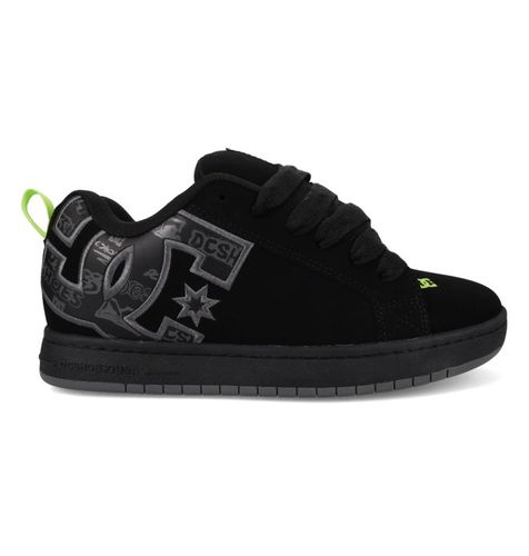 Court Graffik - Chaussures en cuir Noir Unisexe - DC Shoes - Modalova