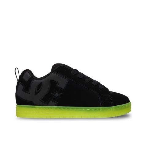 Court Graffik - Chaussures en cuir Noir Unisexe - DC Shoes - Modalova