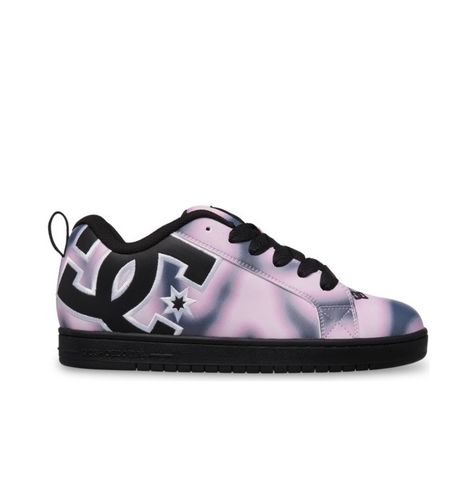 Court Graffik - Chaussures en cuir Rose Unisexe - DC Shoes - Modalova