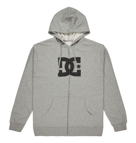 Star - Pull zippé à capuche Gris - DC Shoes - Modalova