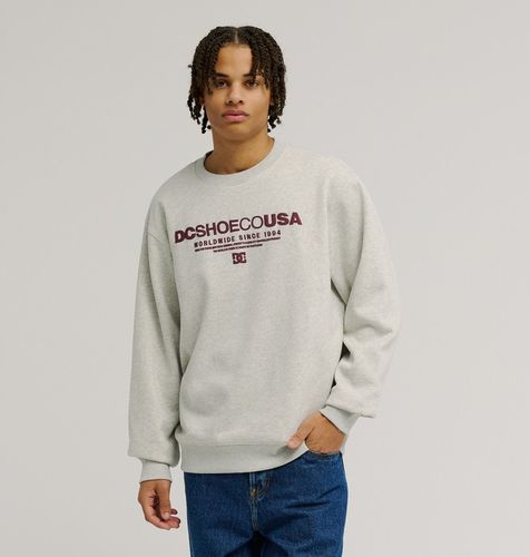 Heritage Font - Sweat Gris - DC Shoes - Modalova