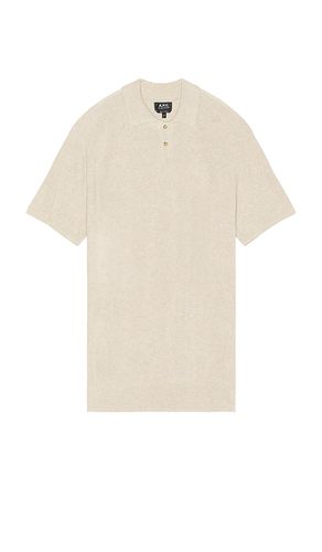 Jay Short Sleeve Polo en . Taille S. Also en XL/1X - A.P.C. - Modalova