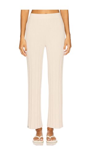 PANTALON CÔTELÉ LONGUEUR CHEVILLE RIBBED ANKLE PANT en . Taille L. Also en M, S, XL, XS - Barefoot Dreams - Modalova