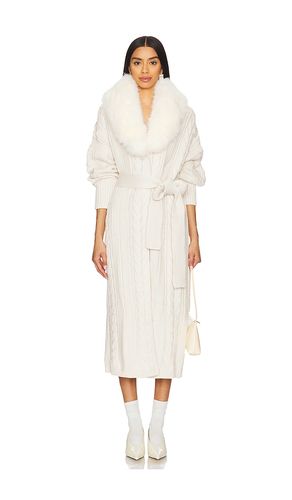 MANTEAU MAILLE IMITATION FOURRURE OVERSIZED HELENA en . Taille M. Also en - For Love & Lemons - Modalova