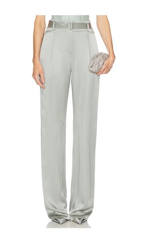 Satin Belted Pant en , . Taille 0. Also en 2, 4 - Lapointe - Modalova