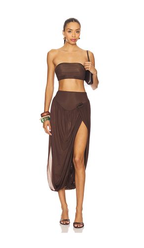 ROBE MI-LONGUE NORIEGA en - Maygel Coronel - Modalova
