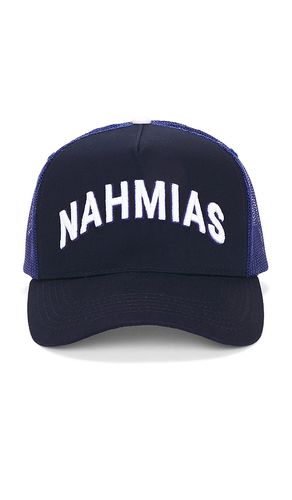 Nahmias CASQUETTE VARSITY en Navy - Nahmias - Modalova