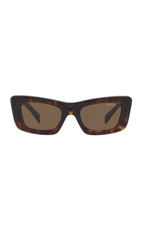 Prada LUNETTES DE SOLEIL en Brown - Prada - Modalova