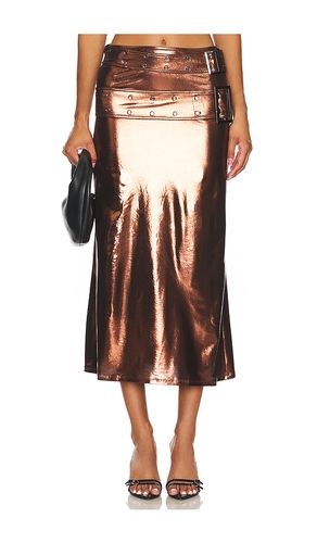 JUPE MIDI DOUBLE BELT en . Taille 2. Also en 4, 6 - WeWoreWhat - Modalova