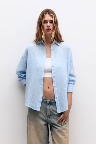 Chemise Rustique Oversize - Pull&Bear - Modalova