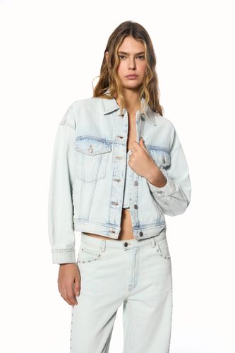 Veste En Jean Basique - Pull&Bear - Modalova