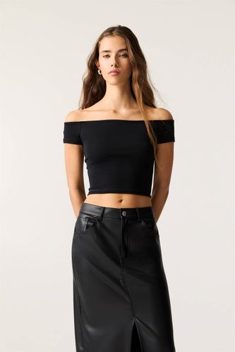 Top À Épaules Dénudées - Pull&Bear - Modalova