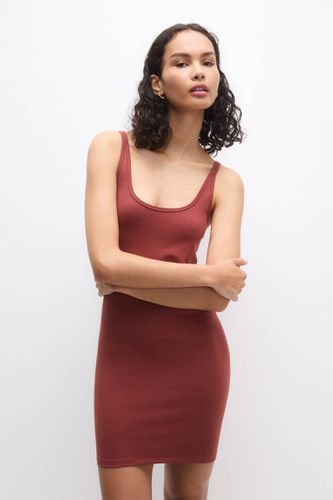 Robe Courte Moulante À Bretelles - Pull&Bear - Modalova