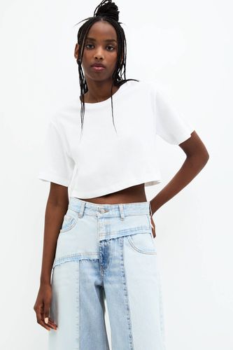 T-Shirt Court Basique - Pull&Bear - Modalova