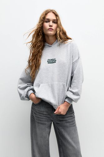 Sweat À Capuche Pizza - Pull&Bear - Modalova