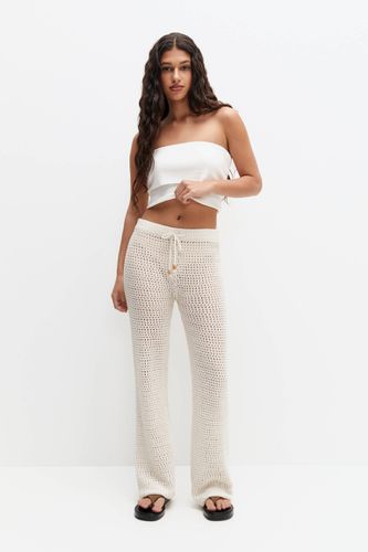 Pantalon Crochet - Pull&Bear - Modalova