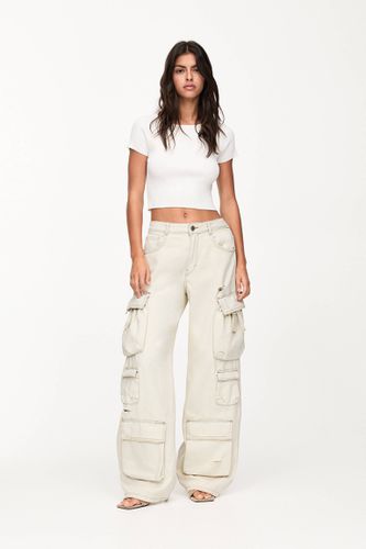 Jean Large Cargo - Pull&Bear - Modalova