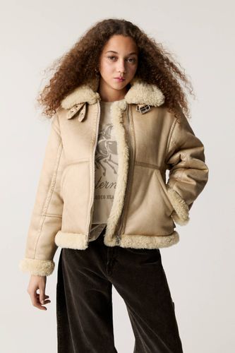 Blouson Double Face Oversize - Pull&Bear - Modalova