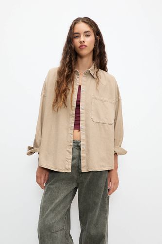 Surchemise Oversize À Poche - Pull&Bear - Modalova