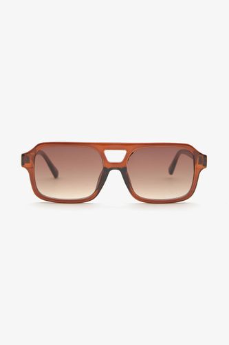 Lunettes Aviateur À Monture Épaisse - Pull&Bear - Modalova