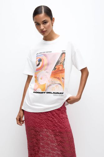 T-Shirt Art Robert Delaunay - Pull&Bear - Modalova