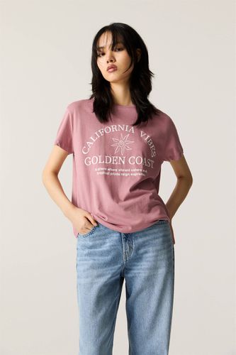 T-Shirt California Vibes - Pull&Bear - Modalova