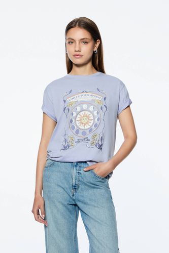 T-Shirt Manches Courtes Lune - Pull&Bear - Modalova