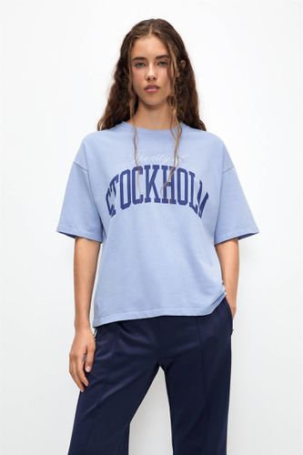 T-Shirt Stockholm - Pull&Bear - Modalova