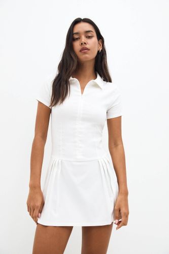 Robe Courte Plissée - Pull&Bear - Modalova