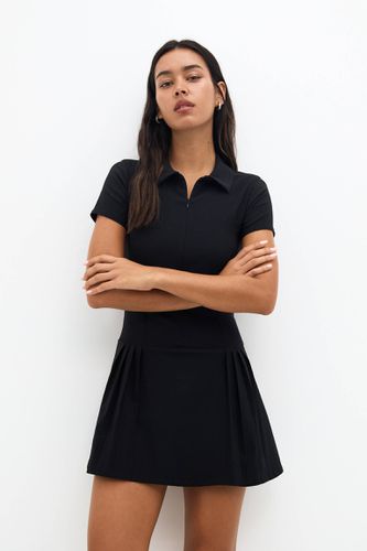 Robe Courte Plissée - Pull&Bear - Modalova