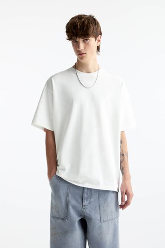 T-Shirt Heavy Weight Manches Courtes - Pull&Bear - Modalova