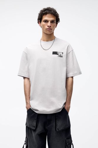 T-Shirt Junji Ito Manches Courtes - Pull&Bear - Modalova